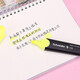 
Schneider (Schneider) Large Capacity Highlighter Color Marking Marker Students’ Key Notes for Office 1-5mm Green Single 1504