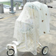 CLCEY Stroller Mosquito Net Windproof Universal Baby Walking Artifact Seat Cushion Safety Seat Mat Stroller Fan Baby Stroller Accessories Sun Shade Anti-mosquito Flying Net Mosquito Net Embroidered Bear Free Shipping Insurance