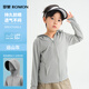 Luo Meng boys and girls new summer anti-UV sun protection clothing children's air-conditioning shirt khaki sun protection clothing 130
