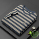 
MASTER POLO Paul T-shirt official brand luxury short-sleeved polo shirt men summer middle-aged lapel loose large size business casual khaki 6195 M