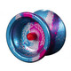 XQ game fancy yoyo professional yoyo ball dead sleep alloy metal yoyo children toy boy gift MJ camouflage blue