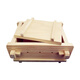 Huaanjia household tofu mold DI household tofu mold homemade box tool for kitchen pine wood tofu box No. 1 tofu mold 12128cm tofu towel