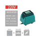 Shantoulin Village Haili AO9709730 Air Pump Ultra-Silent Household High-Power Gas Farming Pool Oxygen Air Pump Ultra-Silent AO9730+15m Bread Stone+3 meters