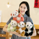 Crown Nest Children's Toys Girls Birthday's Child's Day's Days Hannibal Panda Doll Give Girlfriend Pold Toy Dolls
