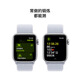 Apple/苹果 Watch SE 智能手表GPS款40毫米银色铝金属表壳青云色回环式运动表带MXF33CH/B