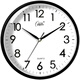 Compas wall clock living room simple silent living room quartz clock wall clock c2866 black 30.5cm diameter