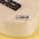 Ukulele diy kleine Gitarre handgefertigtes hausgemachtes Montage-Material-Pack gemaltes handbemaltes Graffiti Holz 21 Zoll Box Runde + Pigment + Rucksack 21 Zoll