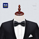 Heilan Home Bow Tie Men's Birthday Gift for Boyfriend Wedding Suit Shirt Bow Tie College Style Business Casual