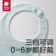 BC Babycare Bib Repasproof Meal Supplementary Food Silicone Rice Sac Baby Bib Enfants mangeant de la brume Silicone de Silicone de Silicone de Silicone Blue