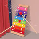 Dianmai children's baby Bayin xylophone player 8 months old baby puzzle music toys 1-2 years old Early education Bayin piano [one set]