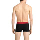 CALVIN KLEIN CK Men's Boxer Panties Set 2 Packs Gift For Boyfriend NB1463A Black Red Edge XL