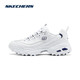 Skecher kleiner weißer Bär atmungsaktives Paar Männer kleine weiße Schuhe erhöhte dicke Sohle vielseitig Retro lässig Daddy Schuhe Sportschuhe Sport Schuhe