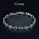 GsunG platinum men's bracelet PT950 cross buckle bracelet platinum women's O-shaped bracelet platinum PT950 bracelet priced by the gram