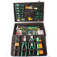 YP Combination Set Monitoring Telecommunications Cabling Toolbox Multimeter Network Clamp Upgraded YP-46-piece Network Cable Tester Set
