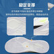 Li Ning Falcon 5 Li Ning's new badminton shoes shock-absorbing ultra-light competition sports shoes standard last non-slip light breathable AYAS026 white Falcon 5 43