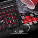 USCORSAIR K68 Mechanical Keyboard Wired Connection Gaming Keyboard Red Axis Single Light Dust and Waterproof Full Size Keyboard K68 Red Axis Red Axis