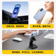 KEKLLE [Skin-friendly magnetic] for iPhone 16 mobile phone case Apple 16 protective case Skin-friendly liquid silicone magnetic lens full-cover soft shell protective case Midnight black
