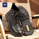 Hailan Home Hla Martin Boots Hombres al aire libre zapatos casuales de estilo británico Botas de trabajo All-Match Haagzm3ab70373 Brown 42