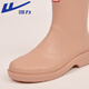 Huili Rain Boots for Women Fashion Rain Boots Outdoor Rainy Day Водонепроницаемые туфли против скольжения короткие ботинки износостойкие резиновые ботинки 6023 Khaki 37