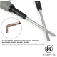 
Fukuoka Tools Electrician's screwdriver insulated screwdriver magnetic tape 6*125mm FO-9738