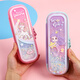 
Quicksand Pencil Bag for Girls 2024 Primary School Student Pencil Box for First Grade Children's Pencil Box for Stationery Bag Kindergarten Big Box 3899-2 Pink Mermaid