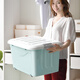 Tieji Organizing Box Storage Box Debris Organizing Box Storage Box Moving Packaging Box Plastic Box Large 60L 3 Pack