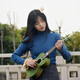 创京懿选单板尤克里里女生款儿童小吉他初学者入门高颜值乌克丽丽乐器 碧云日暮23寸+套礼包