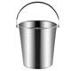 Hongfu stainless steel ice bucket ice grain ice cube bucket barbecue fortune bucket commercial catering beer red wine bucket snack bucket silver 304 stainless steel double-layer ice bucket 2L clip