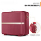 新秀丽（Samsonite）迷你手提箱HH5便捷化妆箱密码箱新款商务旅行箱子母箱HJ1 紫色 91x手提迷你箱 迷你度假箱