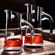 European and American lead-free crystal wine dispenser with scale, red wine dispenser, decanter, wine 100ml
