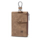 Mashalanti Men's Key Sac 2024 Nouvelle carte de cartes de grande capacité Certificat Pack de voiture Clé Sac de rangement Multi-fonction Portefeuille Brown