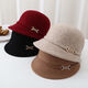 
Techima felt hat mother autumn and winter new pot hat retro wool British warm fashion equestrian ladies elegant top hat shallow coffee