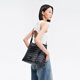 
OMTO 25 new black truffle soft hobo bag large capacity women commuting one-shoulder crossbody bag birthday gift for girls