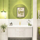 Cabinet armoire de salle de bain Yancai Oak Salle