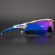Oakley 9208 Gafas de sol en bicicleta Oakley Día y Noche de doble uso Gafas de sol deportivas que cambian el color del marco negro del set de lentes de cinco lentes