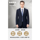 CEO Yageol Anzug Herrengeschäft Casual Wool ein Stück Anzug Jacke Professionelle Formale Kleidung Casual Top Marine Blau [kein Schlitz] 2 Knöpfe bestellen 10 175a