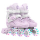 
SWAY roller skates children's skates for boys and girls beginners sets for primary and secondary school roller skates adult straight-row wheels Mo Zi eight-wheel full flash + helmet protective gear + integrated bracket M (suitable for 6-12 years old) Normal shoe size 31-36