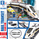 Compatible avec les blocs de construction de l'assemblage du train de la ville de Lego