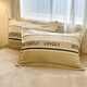 Antarctic people solid color skin-friendly wash cotton bed four-piece set for double household nude sleeping sheets and quilt covers and bedding set Gentleman gray [thickened skin-friendly nude sleeping fabric] 1.5m bedding set for four-piece set - suitable for 150*200 mattress