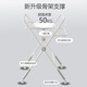 无·印·良·品WYLP尿布台婴儿护理新生儿换多功能可折叠升降宝宝按 灰色【二代双层】横梁支架+三档