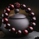 Yueyin Baichuan High Density Small Leaf Rosewood Pixiu Bracelet Men's and Women's Wood Decorated Buddha Bead Bracelet About 15mm