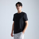 Lilang Light Fashion Men's Men's Clothing [100% Polyester] футболка мужская печать логотипа прохладное вязаное круглое шею с коротким рукавом A5xtx301 Black XL (175)
