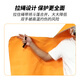Giant wood fireproof cloak silicone fire blanket cloak family fire escape clothing gas mask fire equipment emergency set fireproof cloak children + escape gas mask