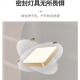 禾灵全铜户外吸顶灯别墅入户门门前灯过道阳台防水家用防虫方形露台灯 X3893/小号30cm/三色可调