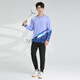 SHANTOULIN Village Autumn and Winter Badminton Clothing Juego de ropa para mujeres de manga larga Sports Winter entrenamiento de invierno de 1899a SN9756 SN9756 AGREGA 1863A AZUL Men Azul Zk004 Negro Pantalones + M