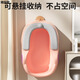 Runhuanian's ass-washing artifact, men's hemorrhoid basin, children's baby girl's butt basin, baby girl's butt basin, special for washing PP, can sit, enlarged and thickened - gray lake green hard cushion
