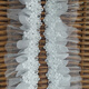 Clásico de encaje de mariposa soluble en agua Garlón plisado Collar de cuello de cuello de cuello de cuello con zapatos y sombreros Accesorios de vestidos de novia 9225 Mesa de mariposa pequeñas más cuentas de 0 cm de aproximadamente 13 metros