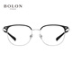 
BOLON Tyrannosaurus myopia glasses 25 new product titanium frame men's retro casual frame business eyebrow frame BA7011 B15