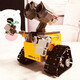 Yuxing Model King Children's Assembly Toy Programmation Robot Blocs Buildings Buildings Electric Remote Control Racing Modèle 8-14 ans Boy Birthday Gift Walli Robot [Modèle statique] 687 particules compatibles avec les blocs de construction LEGO
