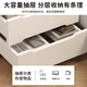 Shanshan wood art bedside table bedroom small storage cabinet modern simple white bedside storage internet celebrity fashion bedside cabinet